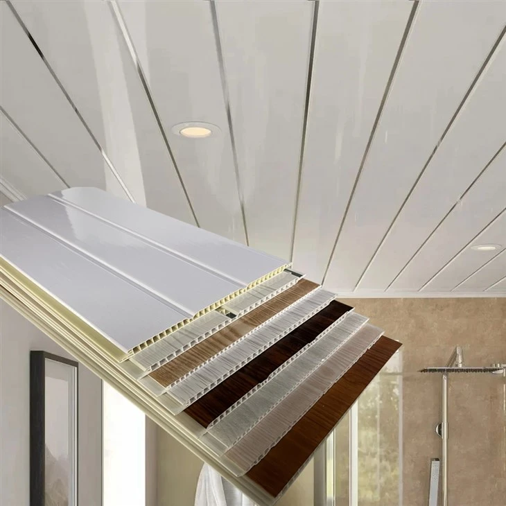 Cheap lang ak Groove PVC plafon