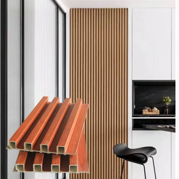 WPC miray panèl CLADDING andedan kay la